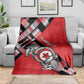 Tunisia Blanket Silver Lions Sports Patterns - African Pride