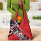 Tunisia Grocery Bag Silver Lions Sports Patterns - African Pride