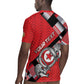 Personalized Tunisia Rugby Jersey Silver Lions Sports Patterns - African Pride