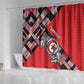 Tunisia Shower Curtain Silver Lions Sports Patterns - African Pride