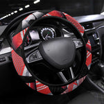 Tunisia Steering Wheel Cover Silver Lions Sports Patterns - African Pride