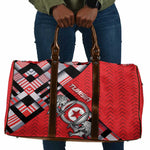 Tunisia Travel Bag Silver Lions Sports Patterns - African Pride