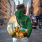 Personalized African Djibouti Zip Hoodie Camel Holding Jabuuti Flag - African Pride