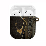 Egypt Deshret Crown AirPods Case Ancient Mythology Pharaoh With Pschent