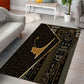 Egypt Deshret Crown Area Rug Ancient Mythology Pharaoh With Pschent