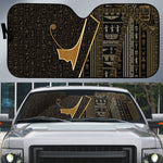 Egypt Deshret Crown Auto Sun Shade Ancient Mythology Pharaoh With Pschent