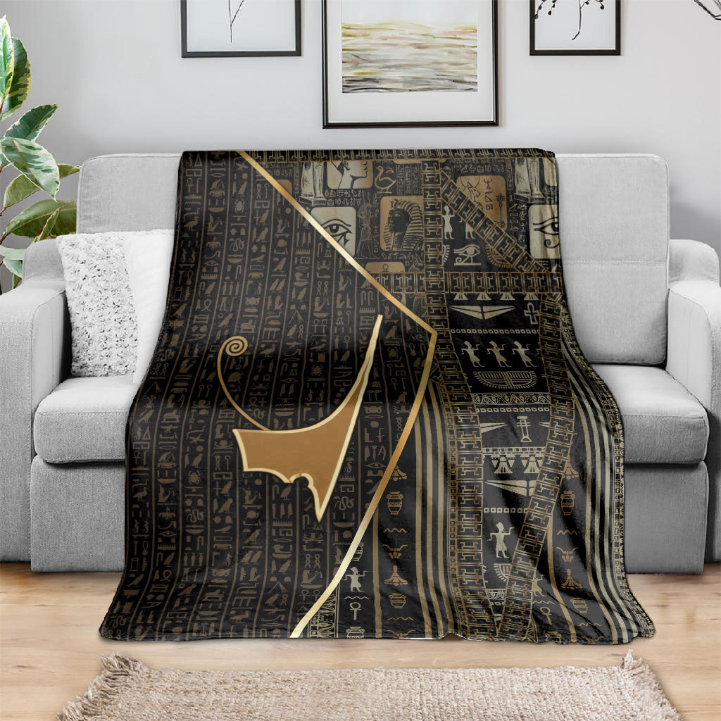 Egypt Deshret Crown Blanket Ancient Mythology Pharaoh With Pschent