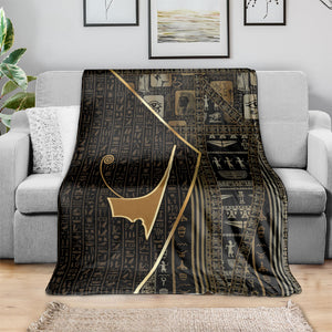 Egypt Deshret Crown Blanket Ancient Mythology Pharaoh With Pschent