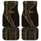 Egypt Deshret Crown Car Mats Ancient Mythology Pharaoh With Pschent