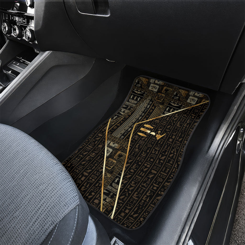 Egypt Deshret Crown Car Mats Ancient Mythology Pharaoh With Pschent