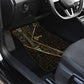 Egypt Deshret Crown Car Mats Ancient Mythology Pharaoh With Pschent
