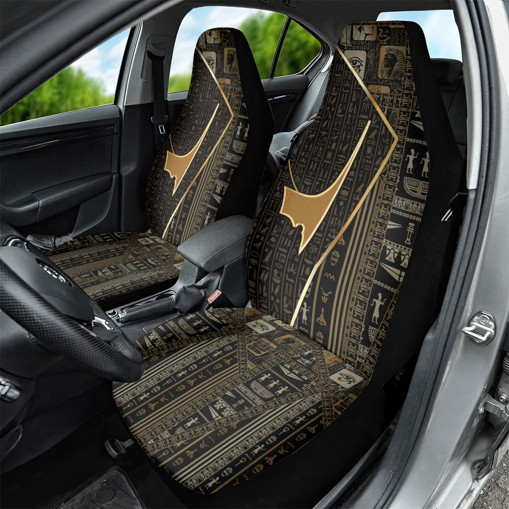 Egypt Deshret Crown Car Seat Cover Ancient Mythology Pharaoh With Pschent
