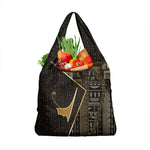 Egypt Deshret Crown Grocery Bag Ancient Mythology Pharaoh With Pschent