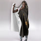 Egypt Deshret Crown Hooded Blanket Ancient Mythology Pharaoh With Pschent