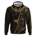 Egypt Deshret Crown Hoodie Ancient Mythology Pharaoh With Pschent