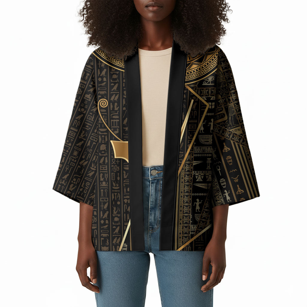 Egypt Deshret Crown Kimono Ancient Mythology Pharaoh With Pschent