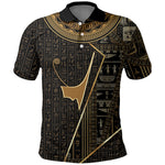 Egypt Deshret Crown Polo Shirt Ancient Mythology Pharaoh With Pschent