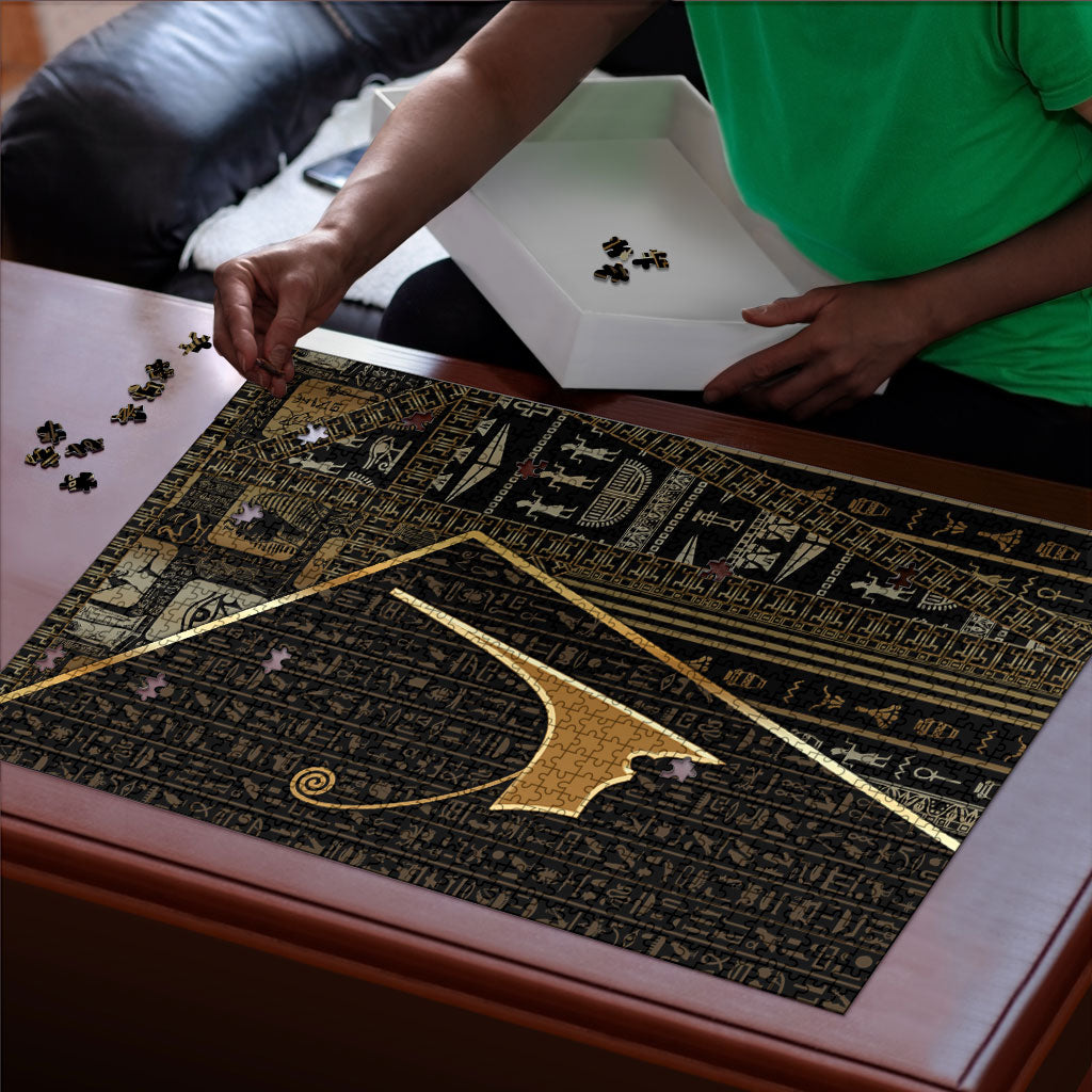 Egypt Deshret Crown Puzzle Ancient Mythology Pharaoh With Pschent