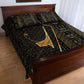 Egypt Deshret Crown Quilt Bed Set Ancient Mythology Pharaoh With Pschent
