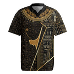 Egypt Deshret Crown Rugby Jersey Ancient Mythology Pharaoh With Pschent