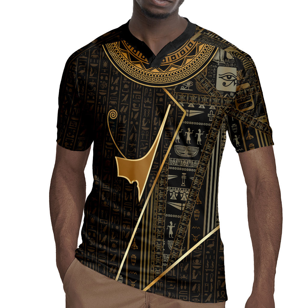 Egypt Deshret Crown Rugby Jersey Ancient Mythology Pharaoh With Pschent