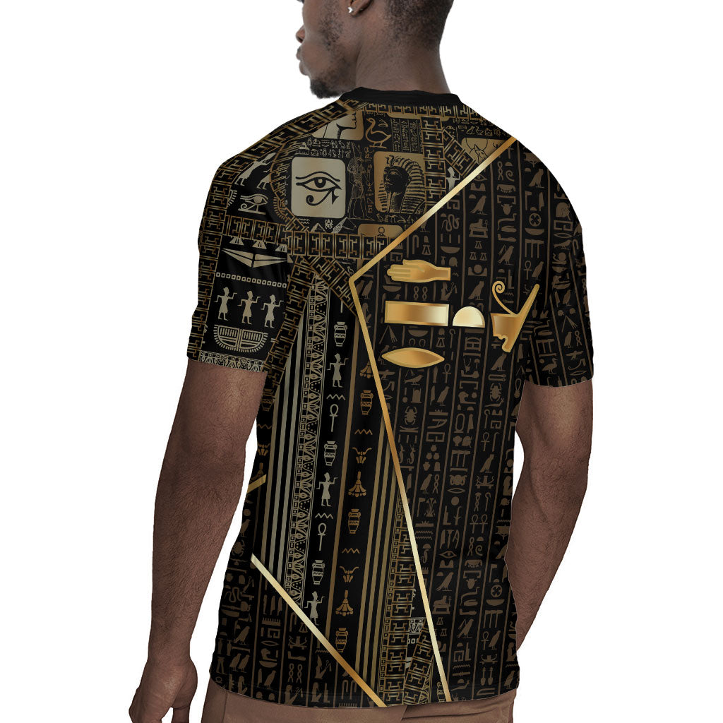 Egypt Deshret Crown Rugby Jersey Ancient Mythology Pharaoh With Pschent