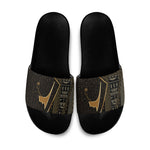 Egypt Deshret Crown Slide Sandals Ancient Mythology Pharaoh With Pschent