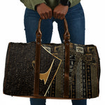 Egypt Deshret Crown Travel Bag Ancient Mythology Pharaoh With Pschent