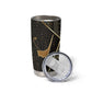 Egypt Deshret Crown Tumbler Cup Ancient Mythology Pharaoh With Pschent