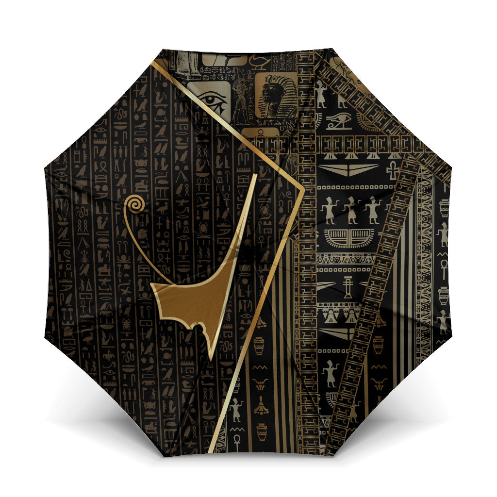 Egypt Deshret Crown Umbrella Ancient Mythology Pharaoh With Pschent