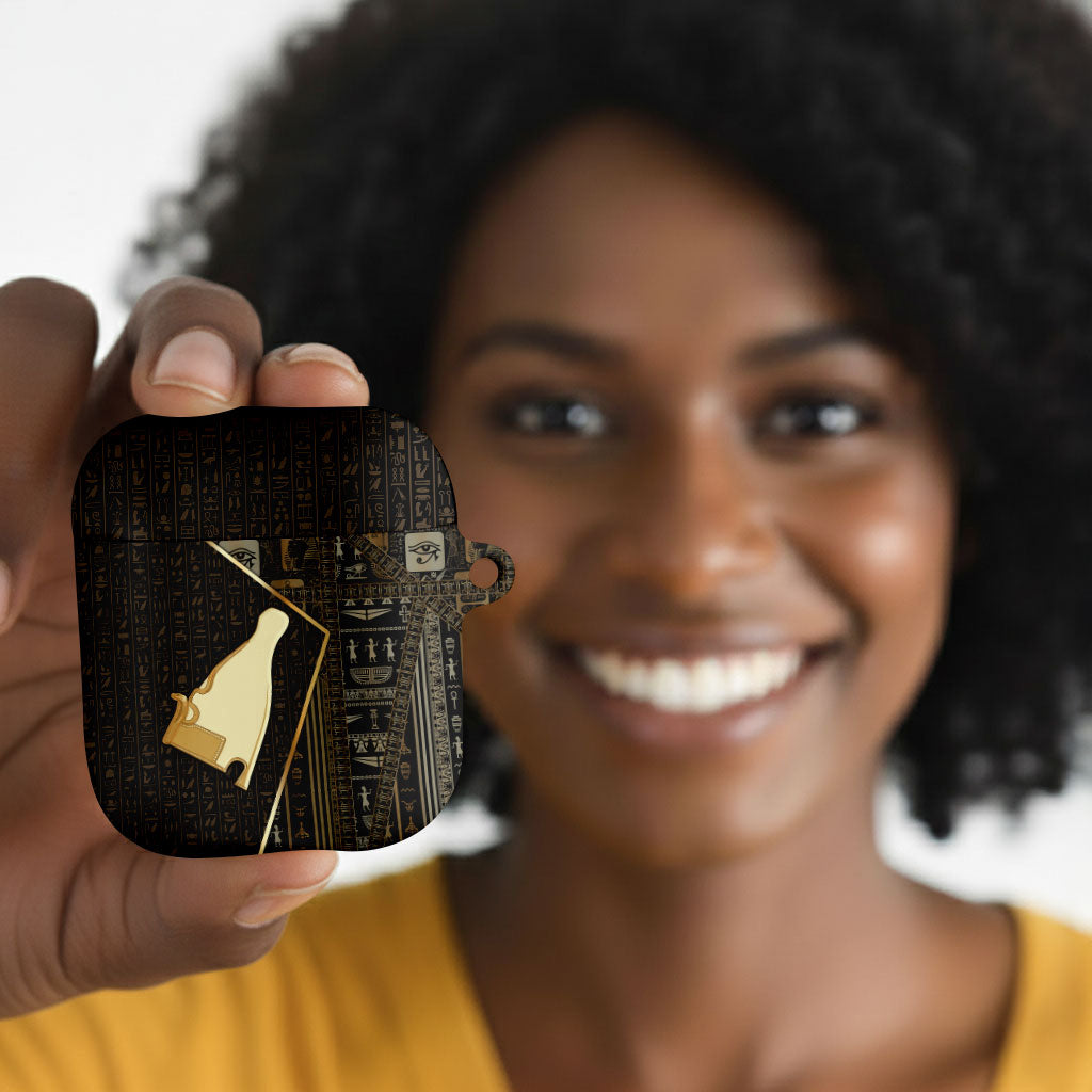 Egypt Hedjet Crown AirPods Case Ancient Mythology Upper Pharaoh