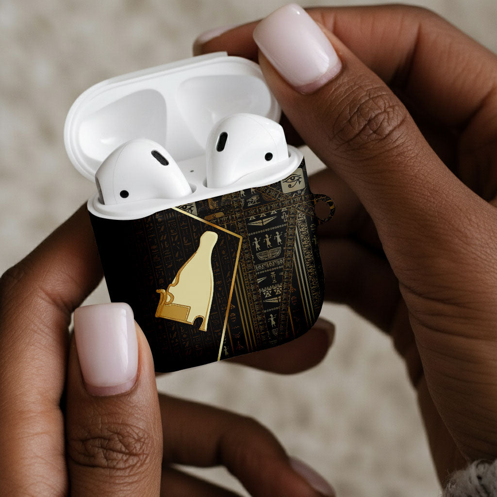Egypt Hedjet Crown AirPods Case Ancient Mythology Upper Pharaoh