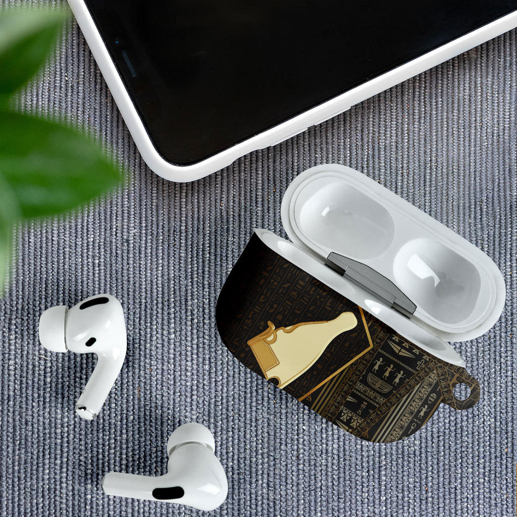 Egypt Hedjet Crown AirPods Case Ancient Mythology Upper Pharaoh