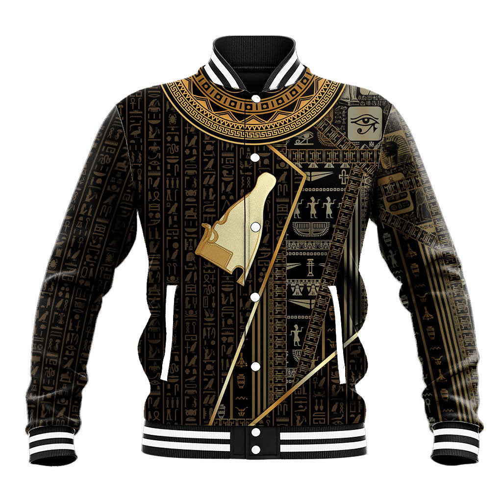 Egypt Hedjet Crown Baseball Jacket Ancient Mythology Upper Pharaoh