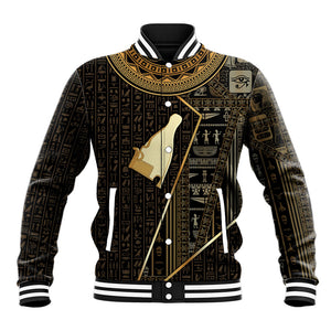 Egypt Hedjet Crown Baseball Jacket Ancient Mythology Upper Pharaoh