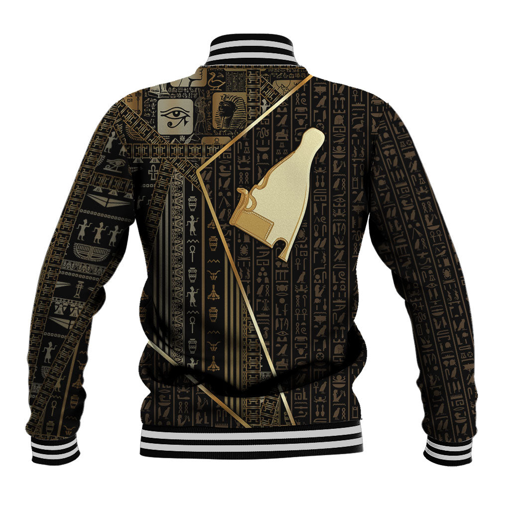 Egypt Hedjet Crown Baseball Jacket Ancient Mythology Upper Pharaoh