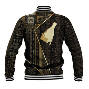 Egypt Hedjet Crown Baseball Jacket Ancient Mythology Upper Pharaoh