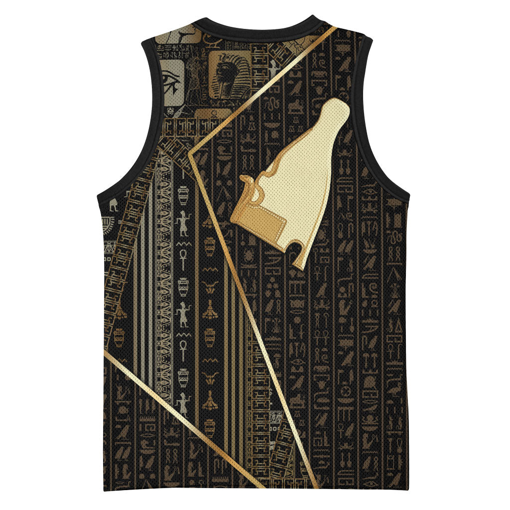 Egypt Hedjet Crown Basketball Jersey Ancient Mythology Upper Pharaoh