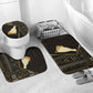 Egypt Hedjet Crown Bathroom Set Ancient Mythology Upper Pharaoh