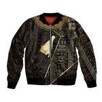 Egypt Hedjet Crown Bomber Jacket Ancient Mythology Upper Pharaoh