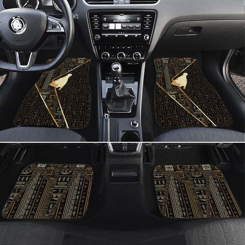 Egypt Hedjet Crown Car Mats Ancient Mythology Upper Pharaoh