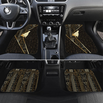 Egypt Hedjet Crown Car Mats Ancient Mythology Upper Pharaoh