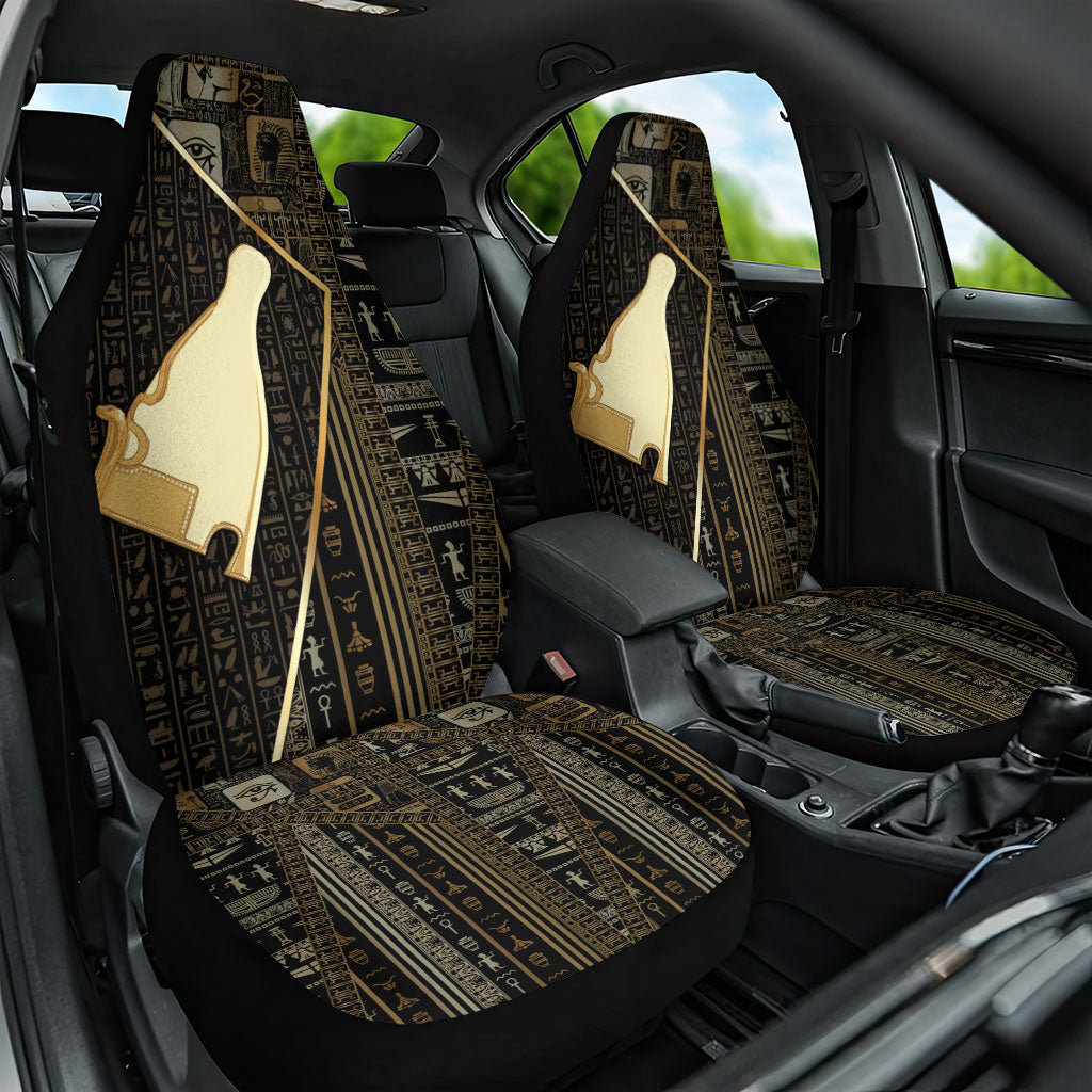 Egypt Hedjet Crown Car Seat Cover Ancient Mythology Upper Pharaoh