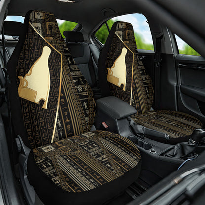 Egypt Hedjet Crown Car Seat Cover Ancient Mythology Upper Pharaoh