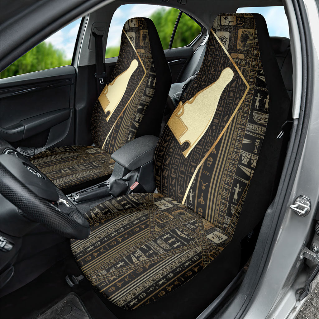 Egypt Hedjet Crown Car Seat Cover Ancient Mythology Upper Pharaoh