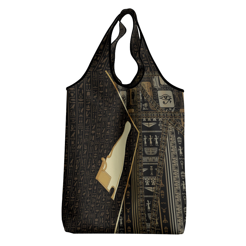 Egypt Hedjet Crown Grocery Bag Ancient Mythology Upper Pharaoh