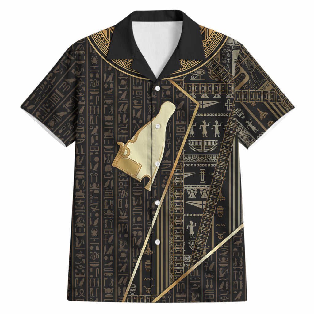 Egypt Hedjet Crown Hawaiian Shirt Ancient Mythology Upper Pharaoh
