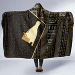 Egypt Hedjet Crown Hooded Blanket Ancient Mythology Upper Pharaoh