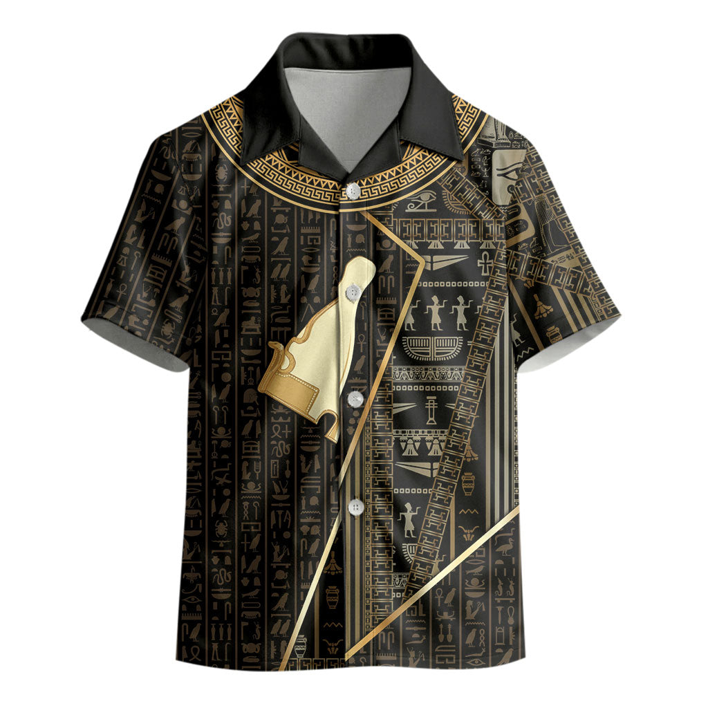 Egypt Hedjet Crown Kid Hawaiian Shirt Ancient Mythology Upper Pharaoh