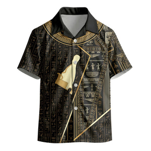 Egypt Hedjet Crown Kid Hawaiian Shirt Ancient Mythology Upper Pharaoh
